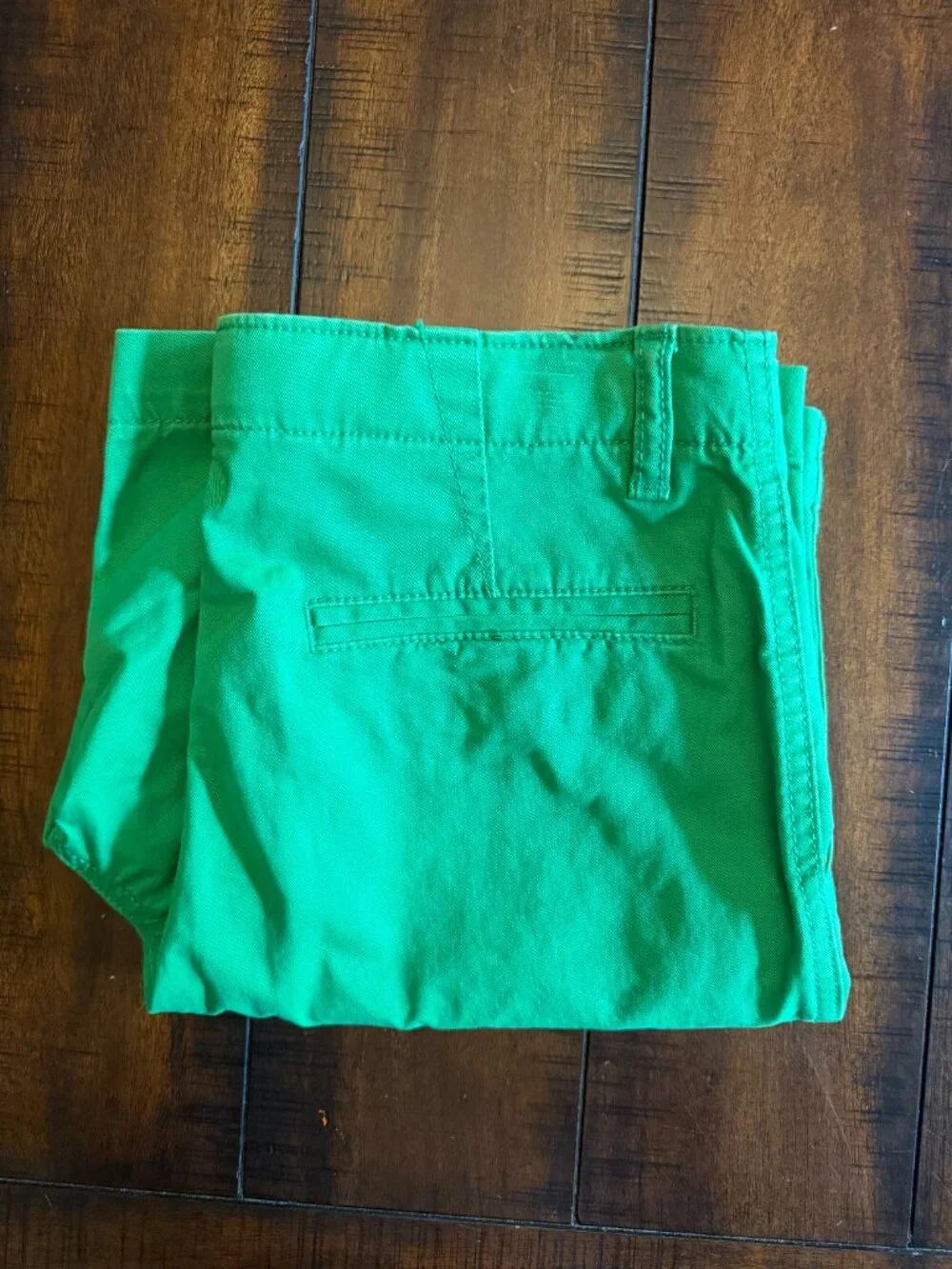 GAP KIDS Green Khaki Shorts, Size 14 Husky